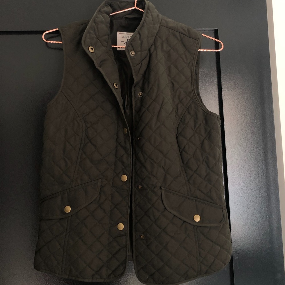 Bass | military green women’s vest
